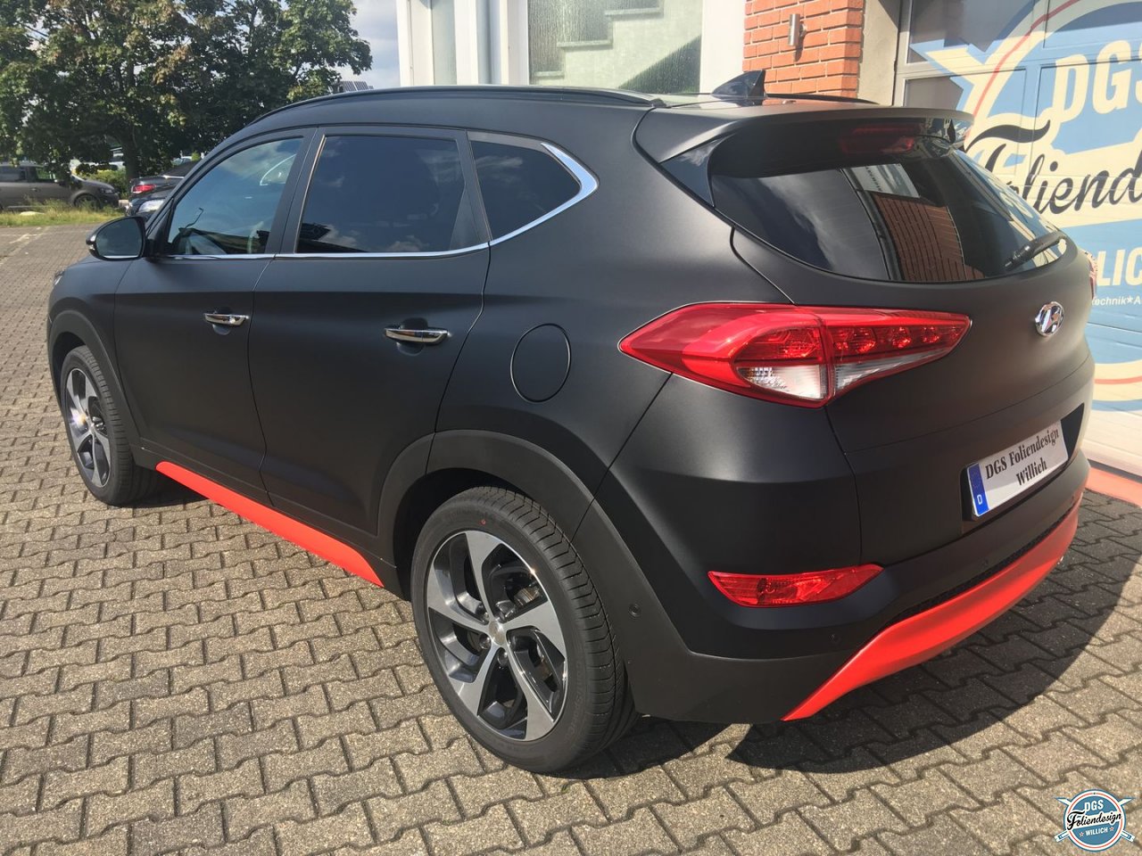 Vollfolierung Hyundai Tucson DGSWrapping & Foliendesign